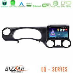 Bizzar LQ Series 4Core Android14 2+32GB Jeep Wrangler 2011-2014 Navigation Multimedia Tablet 9 Με Carplay - Android Auto Bizzar LQ Series 4Core Android14 2+32GB Jeep Wrangler 2011-2014 Navigation Multimedia Tablet 9 Με Carplay - Android Auto