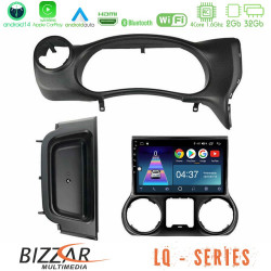 Bizzar LQ Series 4Core Android14 2+32GB Jeep Wrangler 2014-2017 Navigation Multimedia Tablet 9 Με Carplay - Android Auto