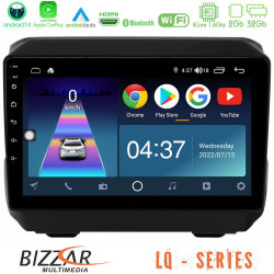 Bizzar LQ Series 4Core Android14 2+32GB Jeep Wrangler 2018-> Navigation Multimedia Tablet 9 Με Carplay - Android Auto