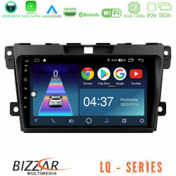 Bizzar LQ Series 4Core Android14 2+32GB Mazda CX-7 2007-2011 Navigation Multimedia Tablet 9 Με Carplay - Android Auto Bizzar LQ Series 4Core Android14 2+32GB Mazda CX-7 2007-2011 Navigation Multimedia Tablet 9 Με Carplay - Android Auto