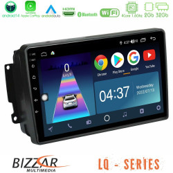 Bizzar LQ Series 4Core Android14 2+32GB Mercedes C/CLK/G Class (W203/W209) Navigation Multimedia Tablet 9 Με Carplay - Android Auto Bizzar LQ Series 4Core Android14 2+32GB Mercedes C/CLK/G Class (W203/W209) Navigation Multimedia Tablet 9 Με Carplay - Android Auto