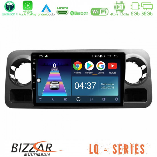 Bizzar LQ Series 4Core Android14 2+32GB Mercedes Sprinter W907 Navigation Multimedia Tablet 10 Με Carplay - Android Auto Bizzar LQ Series 4Core Android14 2+32GB Mercedes Sprinter W907 Navigation Multimedia Tablet 10 Με Carplay - Android Auto