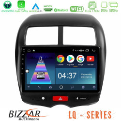 Bizzar LQ Series 4Core Android14 2+32GB Mitsubishi ASX Navigation Multimedia Tablet 10 Με Carplay - Android Auto