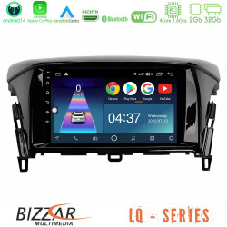 Bizzar LQ Series 4Core Android14 2+32GB Mitsubishi Eclipse Cross Navigation Multimedia Tablet 9 Με Carplay - Android Auto