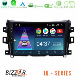 Bizzar LQ Series 4Core Android14 2+32GB Nissan Navara NP300 Navigation Multimedia Tablet 9 Με Carplay - Android Auto
