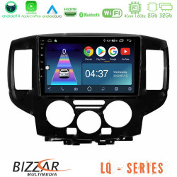 Bizzar LQ Series 4Core Android14 2+32GB Nissan NV200 Navigation Multimedia Tablet 9 Με Carplay - Android Auto (Μαύρο) Bizzar LQ Series 4Core Android14 2+32GB Nissan NV200 Navigation Multimedia Tablet 9 Με Carplay - Android Auto (Μαύρο)