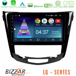 Bizzar LQ Series 4Core Android14 2+32GB Nissan Qashqai J11 (AUTO A/C) Navigation Multimedia Tablet 10 Με Carplay - Android Auto Bizzar LQ Series 4Core Android14 2+32GB Nissan Qashqai J11 (AUTO A/C) Navigation Multimedia Tablet 10 Με Carplay - Android Auto