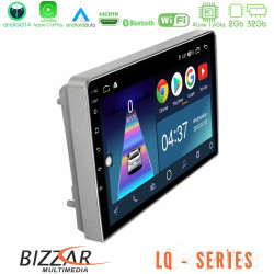 Bizzar LQ Series 4Core Android14 2+32GB Opel Astra/Corsa/Antara/Zafira Navigation Multimedia Tablet 9 Με Carplay - Android Auto