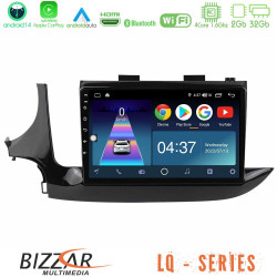 Bizzar LQ Series 4Core Android14 2+32GB Opel Mokka 2016-2020 Navigation Multimedia Tablet 9 Με Carplay - Android Auto