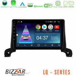 Bizzar LQ Series 4Core Android14 2+32GB Peugeot 3008/5008 2017-2023 Navigation Multimedia Tablet 9 Με Carplay - Android Auto