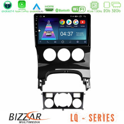 Bizzar LQ Series 4Core Android14 2+32GB Peugeot 3008 AUTO A/C Navigation Multimedia Tablet 9 Με Carplay - Android Auto