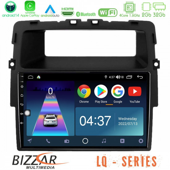 Bizzar LQ Series 4Core Android14 2+32GB Renault/Nissan/Opel Navigation Multimedia Tablet 10 Με Carplay - Android Auto Bizzar LQ Series 4Core Android14 2+32GB Renault/Nissan/Opel Navigation Multimedia Tablet 10 Με Carplay - Android Auto