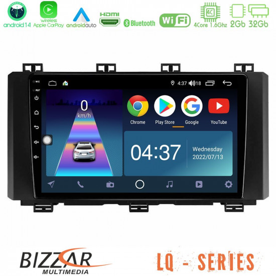 Bizzar LQ Series 4Core Android14 2+32GB Seat Ateca 2017-2021 Navigation Multimedia Tablet 9 Με Carplay - Android Auto Bizzar LQ Series 4Core Android14 2+32GB Seat Ateca 2017-2021 Navigation Multimedia Tablet 9 Με Carplay - Android Auto