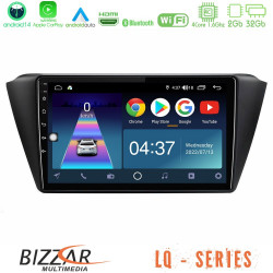 Bizzar LQ Series 4Core Android14 2+32GB Skoda Fabia 2015-2021 Navigation Multimedia Tablet 9 Με Carplay - Android Auto