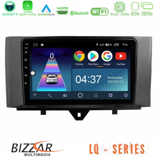 Bizzar LQ Series 4Core Android14 2+32GB Smart 451 Facelift Navigation Multimedia Tablet 9 Με Carplay - Android Auto Bizzar LQ Series 4Core Android14 2+32GB Smart 451 Facelift Navigation Multimedia Tablet 9 Με Carplay - Android Auto