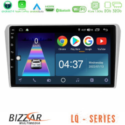 Bizzar LQ Series 4Core Android14 2+32GB Toyota Avensis T25 02/2003–2008 Navigation Multimedia Tablet 9 Με Carplay - Android Auto