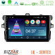 Bizzar LQ Series 4Core Android14 2+32GB Toyota Corolla 2007-2012 Navigation Multimedia Tablet 9 Με Carplay - Android Auto Bizzar LQ Series 4Core Android14 2+32GB Toyota Corolla 2007-2012 Navigation Multimedia Tablet 9 Με Carplay - Android Auto