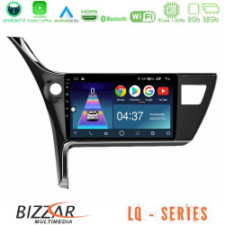Bizzar LQ Series 4Core Android14 2+32GB Toyota Corolla 2017-2018 Navigation Multimedia Tablet 10 Με Carplay - Android Auto Bizzar LQ Series 4Core Android14 2+32GB Toyota Corolla 2017-2018 Navigation Multimedia Tablet 10 Με Carplay - Android Auto