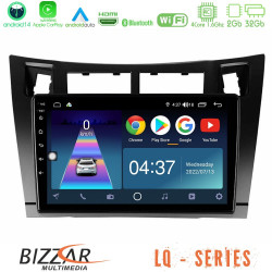 Bizzar LQ Series 4Core Android14 2+32GB Toyota Yaris Navigation Multimedia Tablet 9 (Μαύρο Χρώμα) Με Carplay - Android Auto
