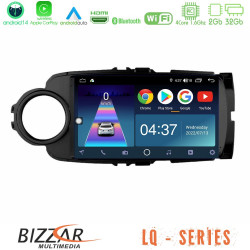 Bizzar LQ Series 4Core Android14 2+32GB Toyota Yaris Navigation Multimedia Tablet 9 (Μαύρο Χρώμα) Με Carplay - Android Auto Bizzar LQ Series 4Core Android14 2+32GB Toyota Yaris Navigation Multimedia Tablet 9 (Μαύρο Χρώμα) Με Carplay - Android Auto