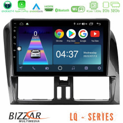 Bizzar LQ Series 4Core Android14 2+32GB Volvo XC60 2009-2012 Navigation Multimedia Tablet 9 Με Carplay - Android Auto