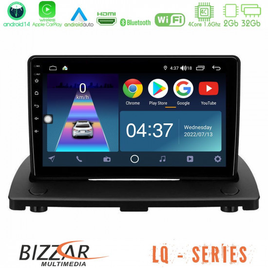 Bizzar LQ Series 4Core Android14 2+32GB Volvo XC90 2006-2014 Navigation Multimedia Tablet 9 Με Carplay - Android Auto Bizzar LQ Series 4Core Android14 2+32GB Volvo XC90 2006-2014 Navigation Multimedia Tablet 9 Με Carplay - Android Auto