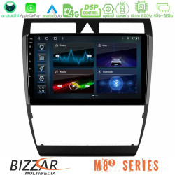 Bizzar M8² Series 8Core Android14 4+32GB Audi A6 (C5) 1997-2004 Navigation Multimedia Tablet 9 Με Carplay - Android Auto Bizzar M8² Series 8Core Android14 4+32GB Audi A6 (C5) 1997-2004 Navigation Multimedia Tablet 9 Με Carplay - Android Auto