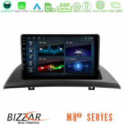 Bizzar M8² Series 8Core Android14 4+32GB BMW E83 Navigation Multimedia Tablet 9 Με Carplay - Android Auto Bizzar M8² Series 8Core Android14 4+32GB BMW E83 Navigation Multimedia Tablet 9 Με Carplay - Android Auto