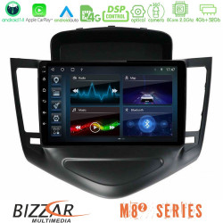 Bizzar M8² Series 8Core Android14 4+32GB Chevrolet Cruze 2009-2012 Navigation Multimedia Tablet 9 Με Carplay - Android Auto (Μαύρο) Bizzar M8² Series 8Core Android14 4+32GB Chevrolet Cruze 2009-2012 Navigation Multimedia Tablet 9 Με Carplay - Android Auto (Μαύρο)