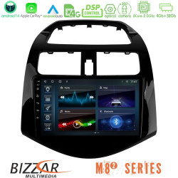 Bizzar M8² Series 8Core Android14 4+32GB  Chevrolet Spark 2009-2015 Navigation Multimedia Tablet 9 Με Carplay - Android Auto