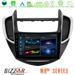 Bizzar M8² Series 8Core Android14 4+32GB  Chevrolet Trax 2013-2020 Navigation Multimedia Tablet 9 Με Carplay - Android Auto
