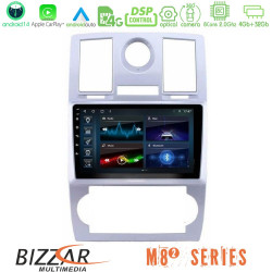 Bizzar M8² Series 8Core Android14 4+32GB  Chrysler 300C Navigation Multimedia Tablet 9 Με Carplay - Android Auto