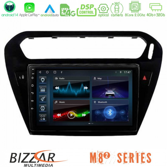 Bizzar M8² Series 8Core Android14 4+32GB Citroen C-Elysee / Peugeot 301 Navigation Multimedia Tablet 9 Με Carplay - Android Auto (Μαύρο)) Bizzar M8² Series 8Core Android14 4+32GB Citroen C-Elysee / Peugeot 301 Navigation Multimedia Tablet 9 Με Carplay - Android Auto (Μαύρο))