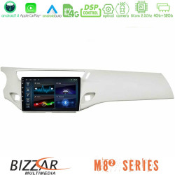 Bizzar M8² Series 8Core Android14 4+32GB Citroen C3 2009-2016 Navigation Multimedia Tablet 9 Με Carplay - Android Auto (Άσπρο) Bizzar M8² Series 8Core Android14 4+32GB Citroen C3 2009-2016 Navigation Multimedia Tablet 9 Με Carplay - Android Auto (Άσπρο)