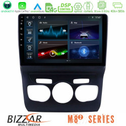 Bizzar M8² Series 8Core Android14 4+32GB Citroen C4L Navigation Multimedia Tablet 10 Με Carplay - Android Auto Bizzar M8² Series 8Core Android14 4+32GB Citroen C4L Navigation Multimedia Tablet 10 Με Carplay - Android Auto