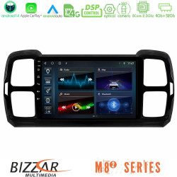Bizzar M8² Series 8Core Android14 4+32GB Citroen DS5 Aircross 2017-2021 Navigation Multimedia Tablet 9? Με Carplay - Android Auto Bizzar M8² Series 8Core Android14 4+32GB Citroen DS5 Aircross 2017-2021 Navigation Multimedia Tablet 9? Με Carplay - Android Auto