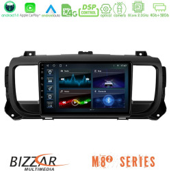 Bizzar M8² Series 8Core Android14 4+32GB Citroen/Peugeot/Opel/Toyota Navigation Multimedia Tablet 9 Με Carplay - Android Auto Bizzar M8² Series 8Core Android14 4+32GB Citroen/Peugeot/Opel/Toyota Navigation Multimedia Tablet 9 Με Carplay - Android Auto