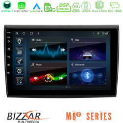 Bizzar M8² Series 8Core Android14 4+32GB Fiat Bravo Navigation Multimedia Tablet 9 Με Carplay - Android Auto Bizzar M8² Series 8Core Android14 4+32GB Fiat Bravo Navigation Multimedia Tablet 9 Με Carplay - Android Auto