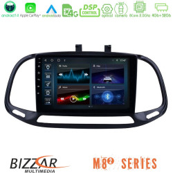 Bizzar M8² Series 8Core Android14 4+32GB Fiat Doblo 2015-2022 Navigation Multimedia Tablet 9 Με Carplay - Android Auto Bizzar M8² Series 8Core Android14 4+32GB Fiat Doblo 2015-2022 Navigation Multimedia Tablet 9 Με Carplay - Android Auto