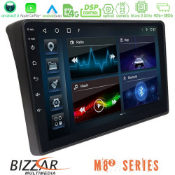 Bizzar M8² Series 8Core Android14 4+32GB Fiat Ducato/Citroen Jumper/Peugeot Boxer Navigation Multimedia Tablet 9 Με Carplay - Android Auto Bizzar M8² Series 8Core Android14 4+32GB Fiat Ducato/Citroen Jumper/Peugeot Boxer Navigation Multimedia Tablet 9 Με Carplay - Android Auto