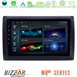 Bizzar M8² Series 8Core Android14 4+32GB Fiat Stilo Navigation Multimedia Tablet 9 Με Carplay - Android Auto Bizzar M8² Series 8Core Android14 4+32GB Fiat Stilo Navigation Multimedia Tablet 9 Με Carplay - Android Auto