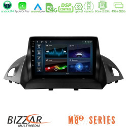 Bizzar M8² Series 8Core Android14 4+32GB Ford C-Max/Kuga Navigation Multimedia Tablet 9 Με Carplay - Android Auto Bizzar M8² Series 8Core Android14 4+32GB Ford C-Max/Kuga Navigation Multimedia Tablet 9 Με Carplay - Android Auto