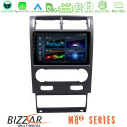 Bizzar M8² Series 8Core Android14 4+32GB  Ford Mondeo 2004-2007 Navigation Multimedia Tablet 9 Με Carplay - Android Auto