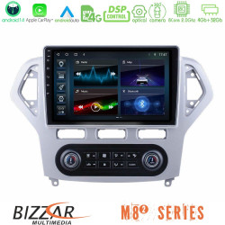 Bizzar M8² Series 8Core Android14 4+32GB Ford Mondeo 2007-2011 (Auto A/C) Navigation Multimedia Tablet 9 Με Carplay - Android Auto Bizzar M8² Series 8Core Android14 4+32GB Ford Mondeo 2007-2011 (Auto A/C) Navigation Multimedia Tablet 9 Με Carplay - Android Auto