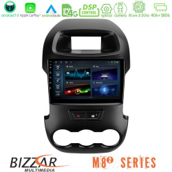 Bizzar M8² Series 8Core Android14 4+32GB Ford Ranger 2012-2016 Navigation Multimedia Tablet 9 Με Carplay - Android Auto Bizzar M8² Series 8Core Android14 4+32GB Ford Ranger 2012-2016 Navigation Multimedia Tablet 9 Με Carplay - Android Auto