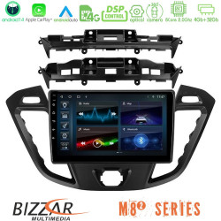 Bizzar M8² Series 8Core Android14 4+32GB  Ford Transit Custom/Tourneo Custom Navigation Multimedia Tablet 9 Με Carplay - Android Auto