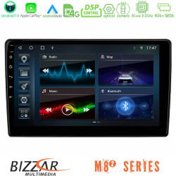 Bizzar M8² Series 8Core Android14 4+32GB Ford Universal Navigation Multimedia Tablet 9 Με Carplay - Android Auto Bizzar M8² Series 8Core Android14 4+32GB Ford Universal Navigation Multimedia Tablet 9 Με Carplay - Android Auto