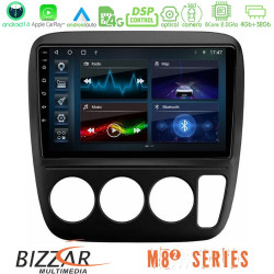 Bizzar M8² Series 8Core Android14 4+32GB  Honda CRV 1997-2001 Navigation Multimedia Tablet 9 Με Carplay - Android Auto