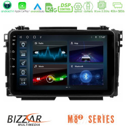 Bizzar M8² Series 8Core Android14 4+32GB Honda HR-V Navigation Multimedia Tablet 9 Με Carplay - Android Auto Bizzar M8² Series 8Core Android14 4+32GB Honda HR-V Navigation Multimedia Tablet 9 Με Carplay - Android Auto
