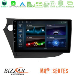 Bizzar M8² Series 8Core Android14 4+32GB  Honda Insight 2009-2015 Navigation Multimedia Tablet 9 Με Carplay - Android Auto